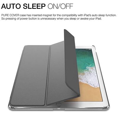Patchworks iPad Pro 12.9&quot; Pure Cover Case, Grey