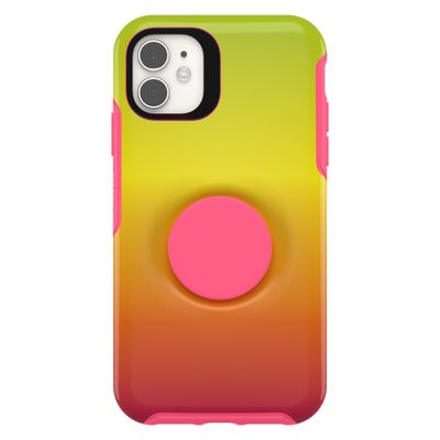 OtterBox Otter + Pop iPhone 11 Symmetry Series, Island Ombre (Pink/Ombre) OtterBox Otter + Pop iPhone 11 Symmetry Series, Island Ombre (Pink/Ombre)