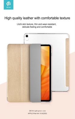Devia iPad Air 4 10.9&quot; Light Grace Case, Champagne Gold