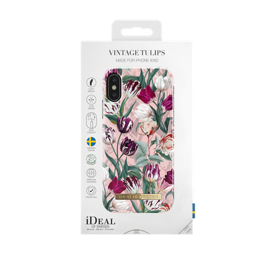 iDeal Of Sweden iPhone X Fashion Case Summer 2018, Vintage Tulips