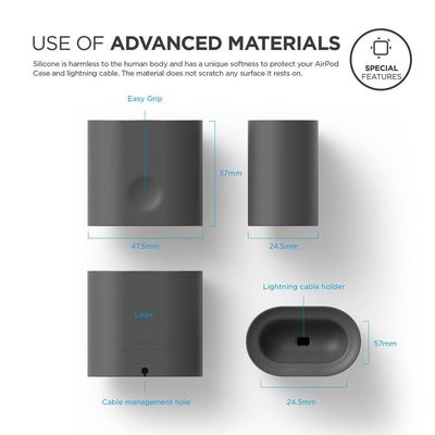 MacLink AirPods 1/2 Charging Station