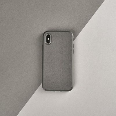 RhinoShield iPhone Xs Max SolidSuit, Microfiber/Graphite