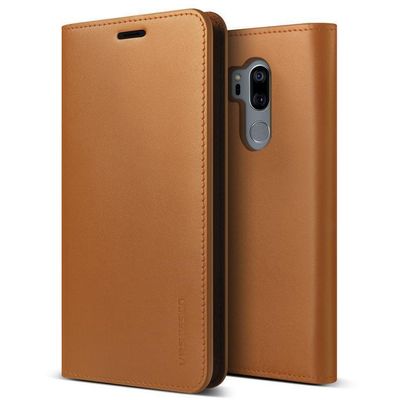 VRS LG G7 Genuine Cowhide Leather, Brown
