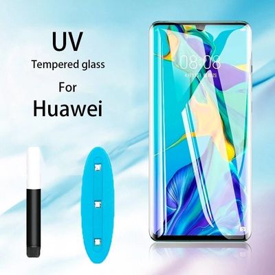 051407-TDG Huawei Mate 20 Pro 6.4&quot; Tempered Glass, 3D UV (