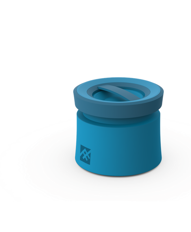 ZAGG iFrogz Audio Coda Bluetooth Speaker with Mic, Blue