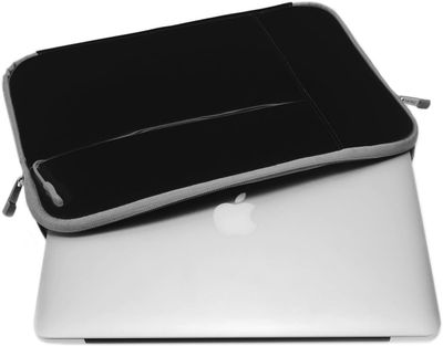 401419-MacBook Air 13 Neoprene Sleeve, Black/Black