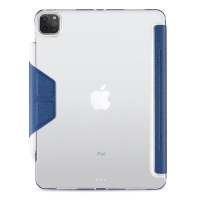 Power Support iPad Pro 11&quot; (2021) Air Jacket Folio Transparent Case, Blue