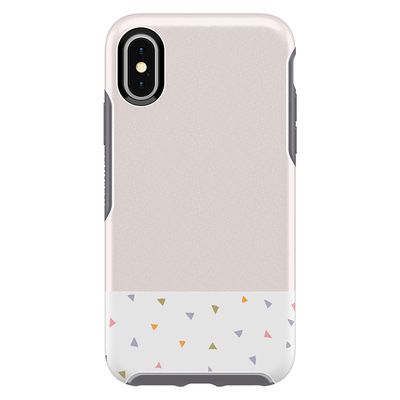 OtterBox iPhone Xs Symmetry Series IML, Specktacular (Grey/Graphic)