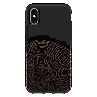 OtterBox iPhone Xs Symmetry Series IML, Ashed For It (Black/Graphic)