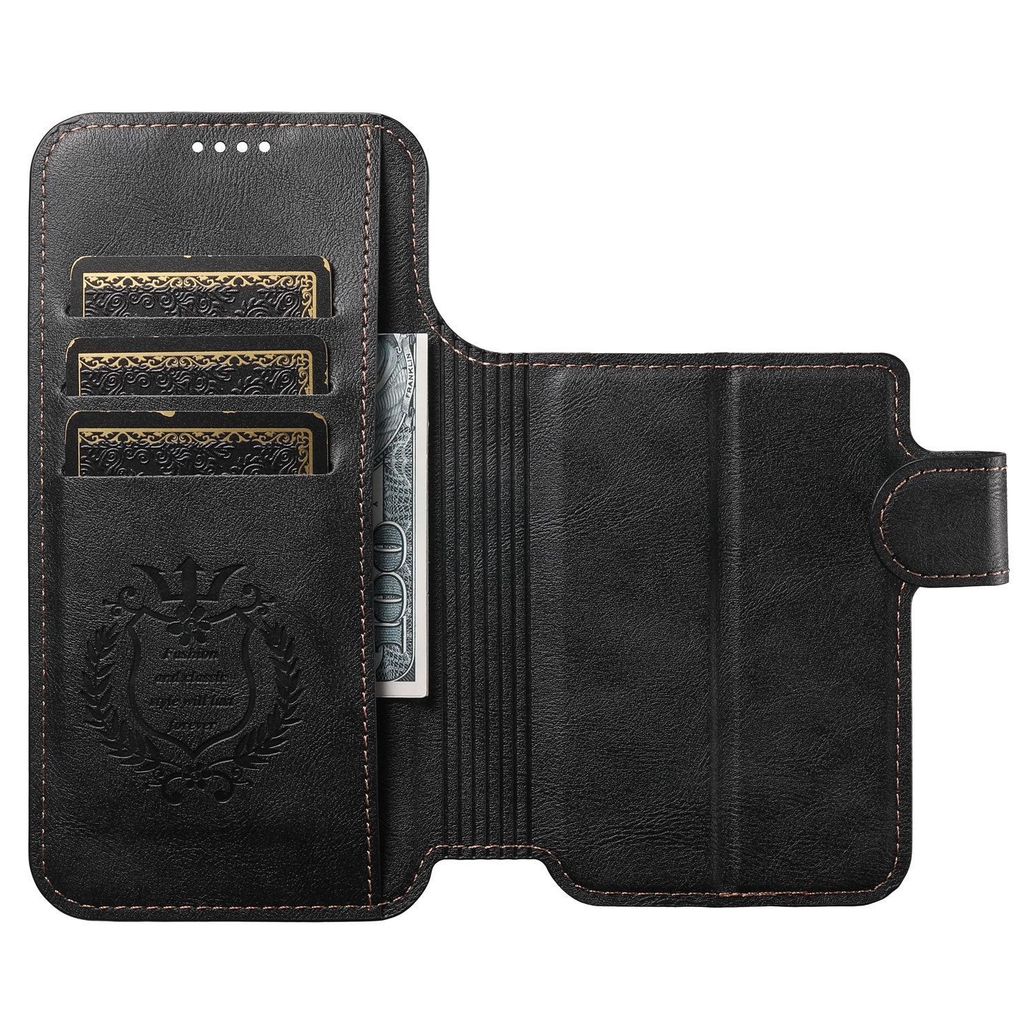 TDG KDS iPhone 17 Pro Q5 Flip Case, Black