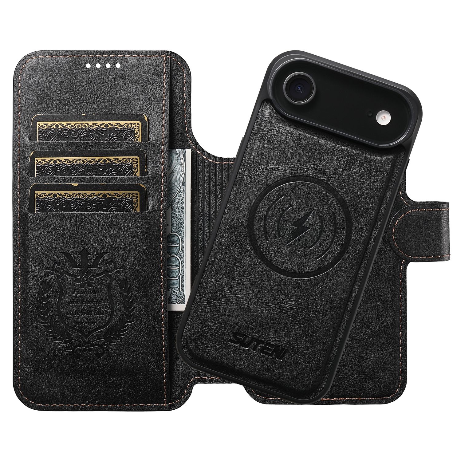 TDG KDS iPhone 17 Pro Q5 Flip Case, Black