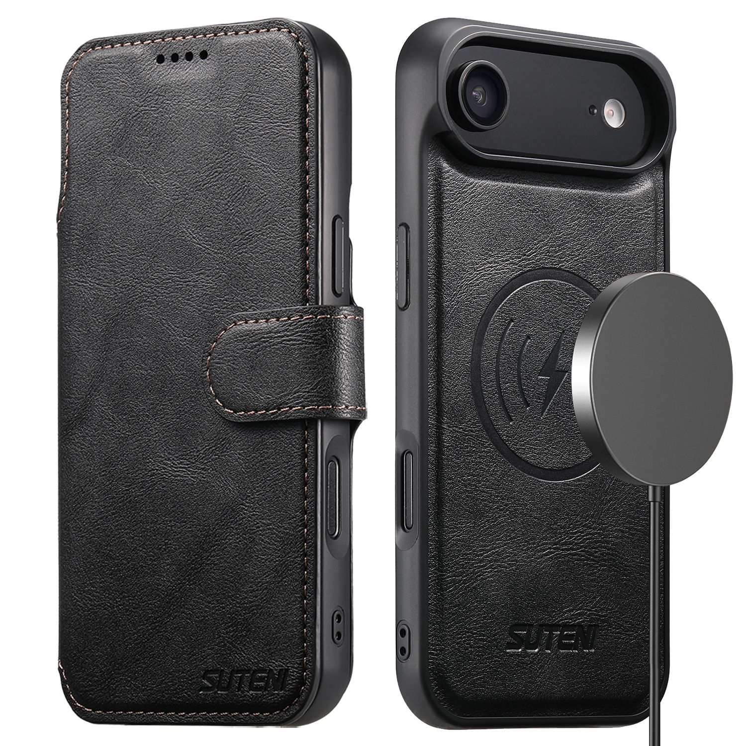 TDG KDS iPhone 17 Pro Q5 Flip Case, Black