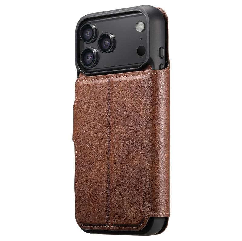 KDS iPhone 17 Pro Max Q5 Flip Case, Brown