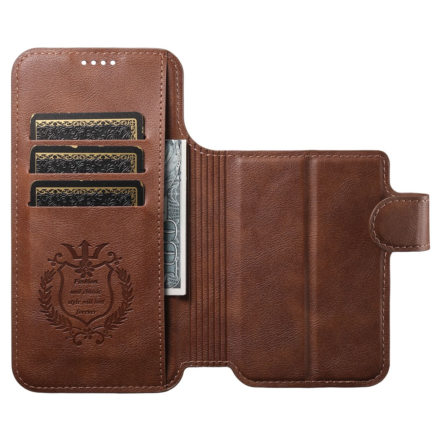 TDG KDS iPhone 17 Pro Max Q5 Flip Case, Brown