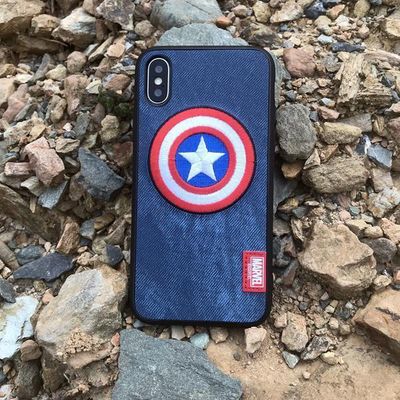 X-Doria Marvel iPhone X Clever, Captain America