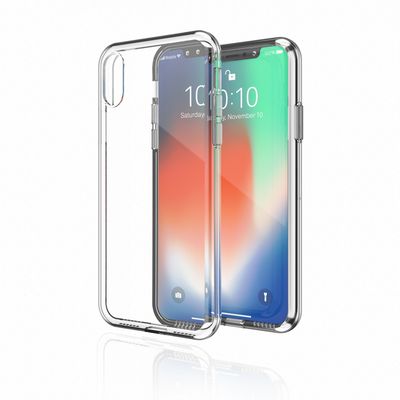 JTLegend iPhone Xs Max Crystal Feather TPU Case, Crystal
