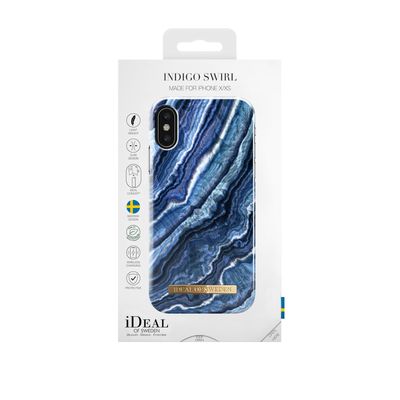 iDeal Of Sweden iPhone Xs Fashion Case 2019, Golden Blush Marble