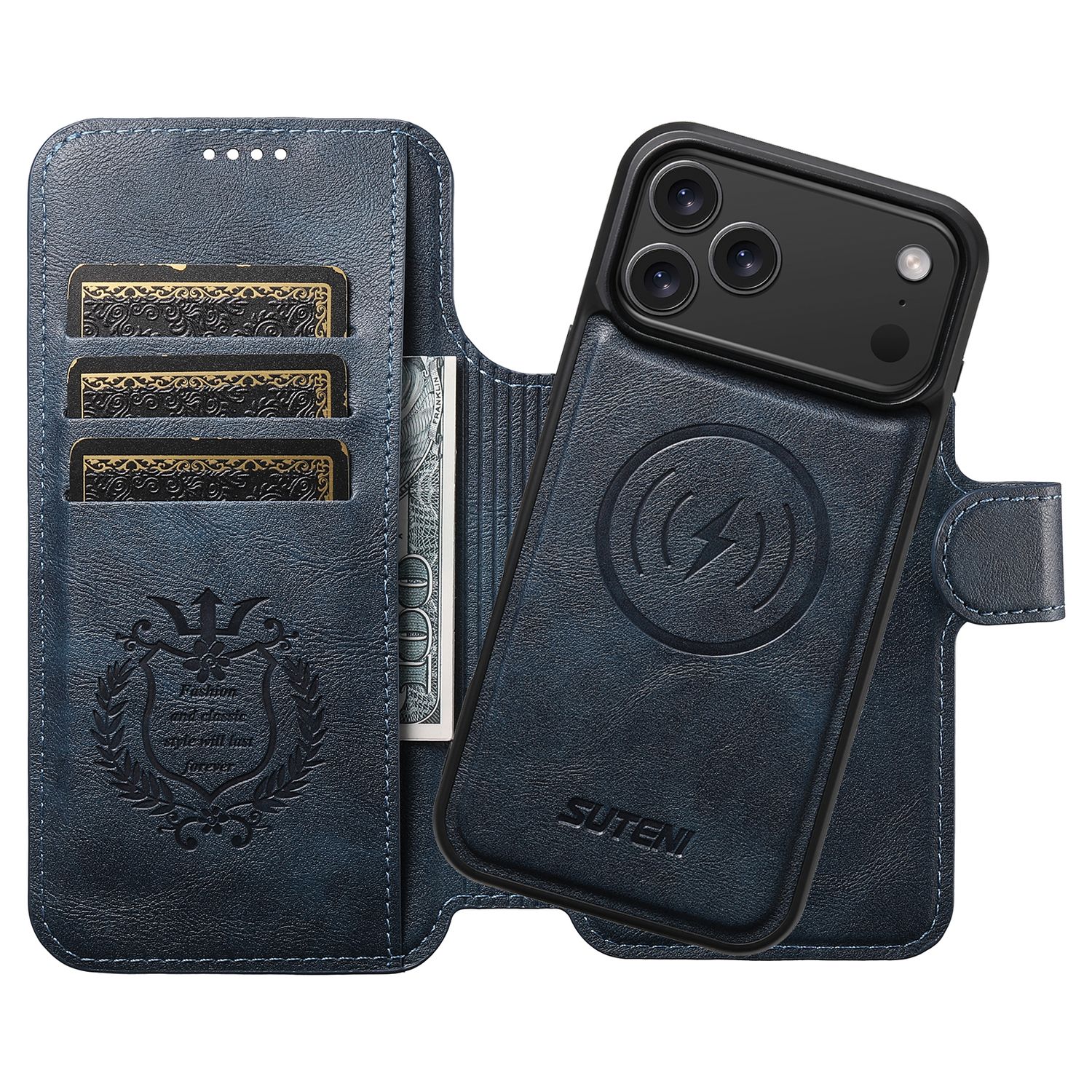TDG KDS iPhone 17 Pro Q5 Flip Case, Blue