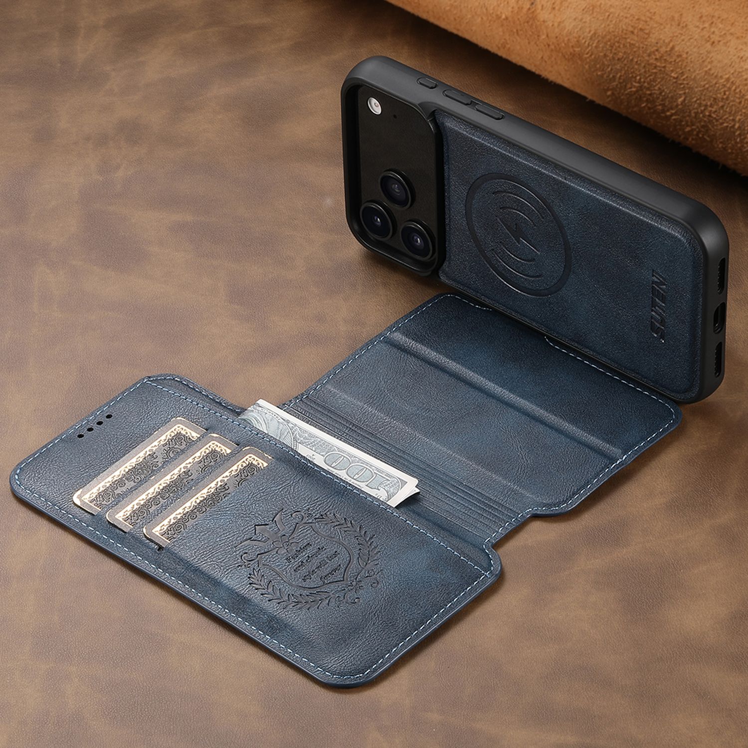 TDG KDS iPhone 17 Pro Q5 Flip Case, Blue