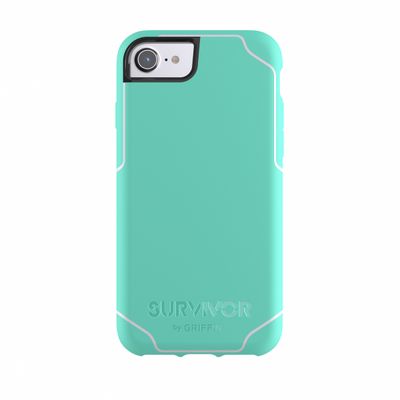 Griffin iPhone 7/6s/6 Survivor Journey, Coral Fire/Apple White (GB42772)