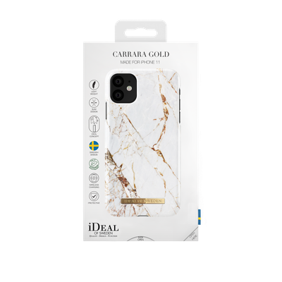iDeal Of Sweden iPhone 11 Fashion Case 2019, Carrara Gold