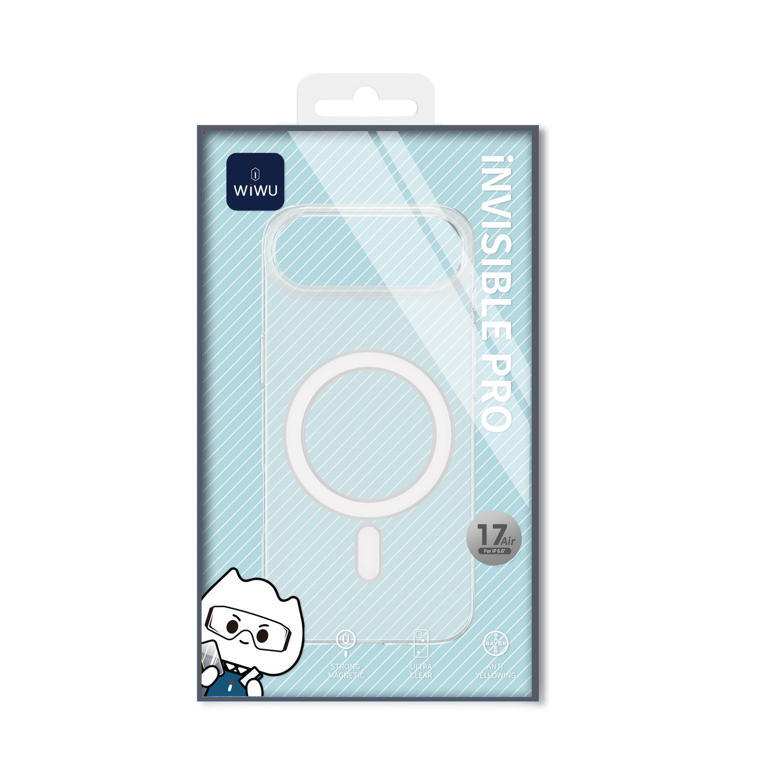 WiWU iPhone Air iNvisible Pro Case, Clear