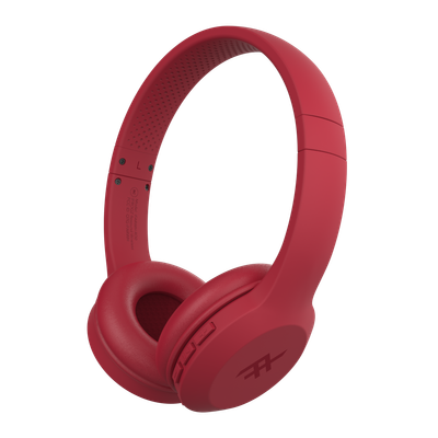 ZAGG iFrogz Audio Resound Wireless Bluetooth Headphone with Mic, Red