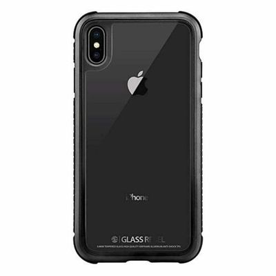 145444-SwitchEasy iPhone X Glass Strong Metal Frame Case