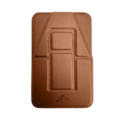 XiiEN X-Stick Phone Stand Cover With Magsafe, Brown