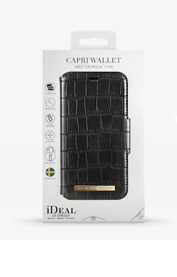 iDeal Of Sweden iPhone 11 Fashion Wallet Capri &amp; Como, Black