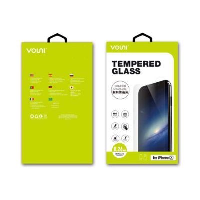 982140-Vouni iPhone X Tempered Glass (Asahi), 3D Curved F