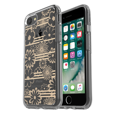 OtterBox iPhone 7 Symmetry Clear Series, Graphic Drive Me Daisy