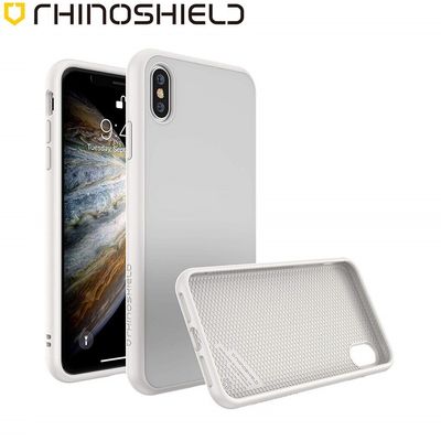RhinoShield iPhone Xs Max SolidSuit, Classic White