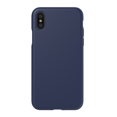 SwitchEasy iPhone X Numbers TPU Case, Midnight Blue