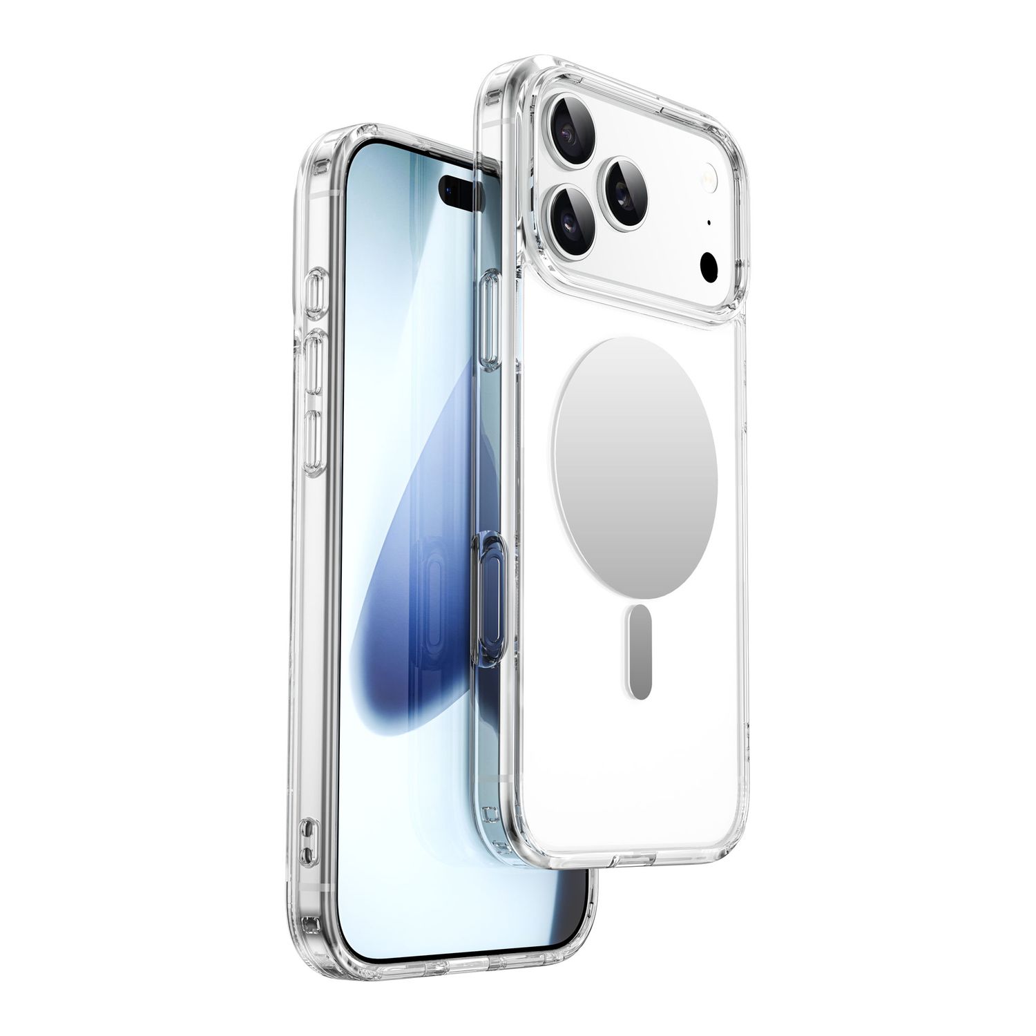 WiWU iPhone 17 Pro Max Mirror Pro Case, Clear