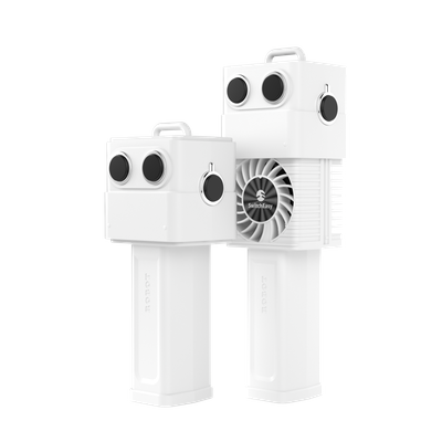 SwitchEasy Robot Portable Mini Fan, White