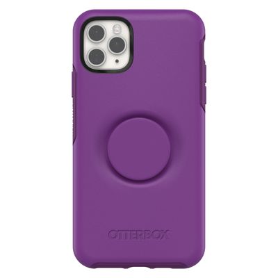 OtterBox Otter + Pop iPhone 11 Pro Max Symmetry Series, Lollipop (Grape/Purple)