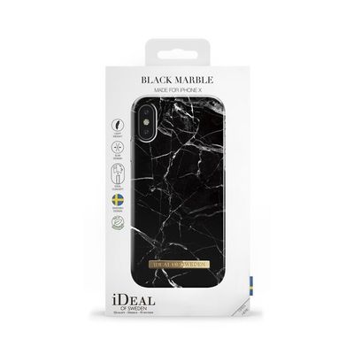 iDeal Of Sweden iPhone X Fashion Case A/W 16-17, Black Marble