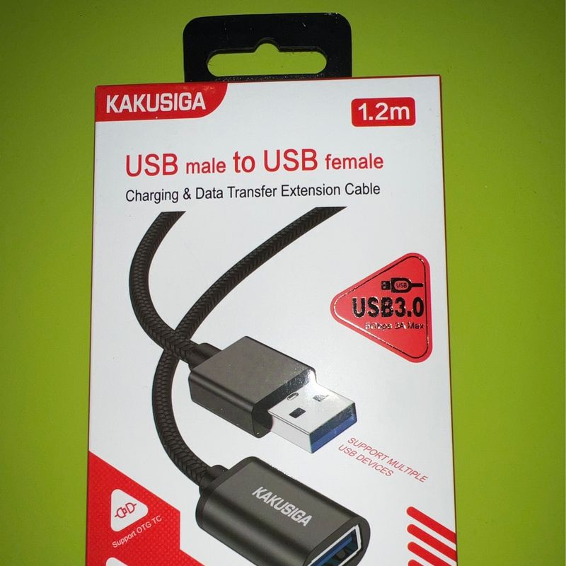 Kaku KSC-753 ZUOFEI USB Male To Female USB3.0 Charging Data Extension Cable (1.2