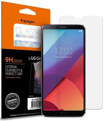 Spigen LG G6 Glas. tR Slim HD, Clear (A21GL21227)