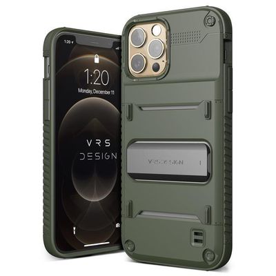 VRS Design iPhone 12 mini Damda Glide Pro, Black Label