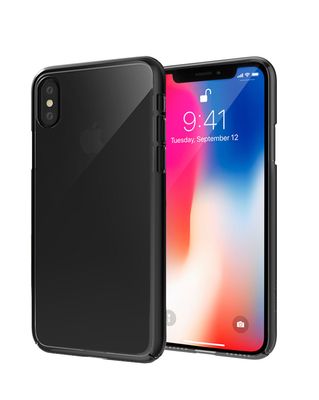 560123-SwitchEasy iPhone Xs Glass X TPU+Glass Case,