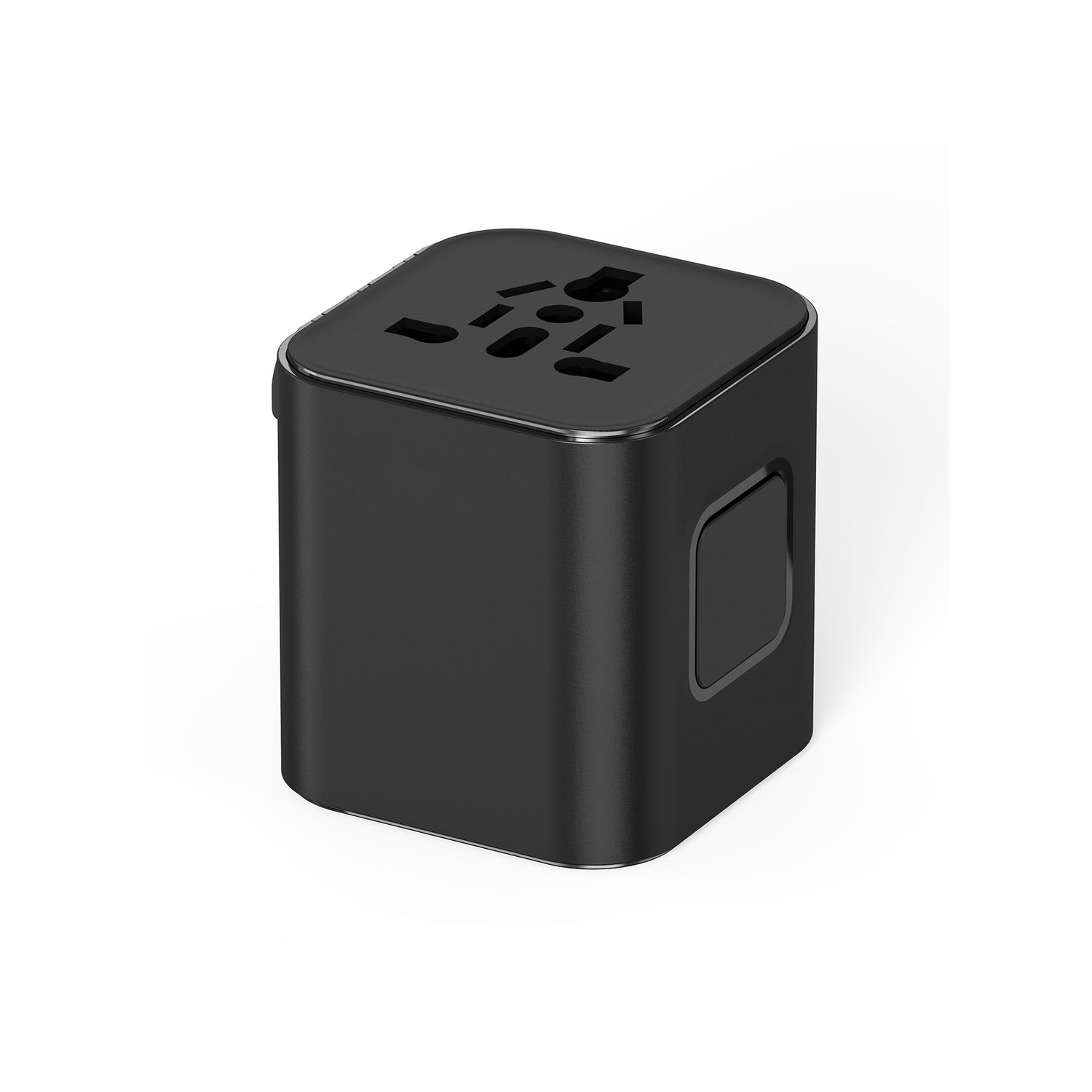 WiWU Wi-UA005 GaN Universal Plug Adapter, Black