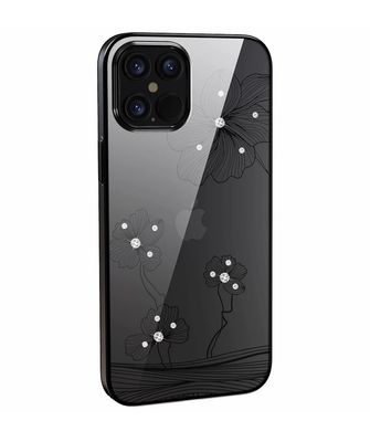 Devia iPhone 12 Pro Max Crystal Flora Case, Black