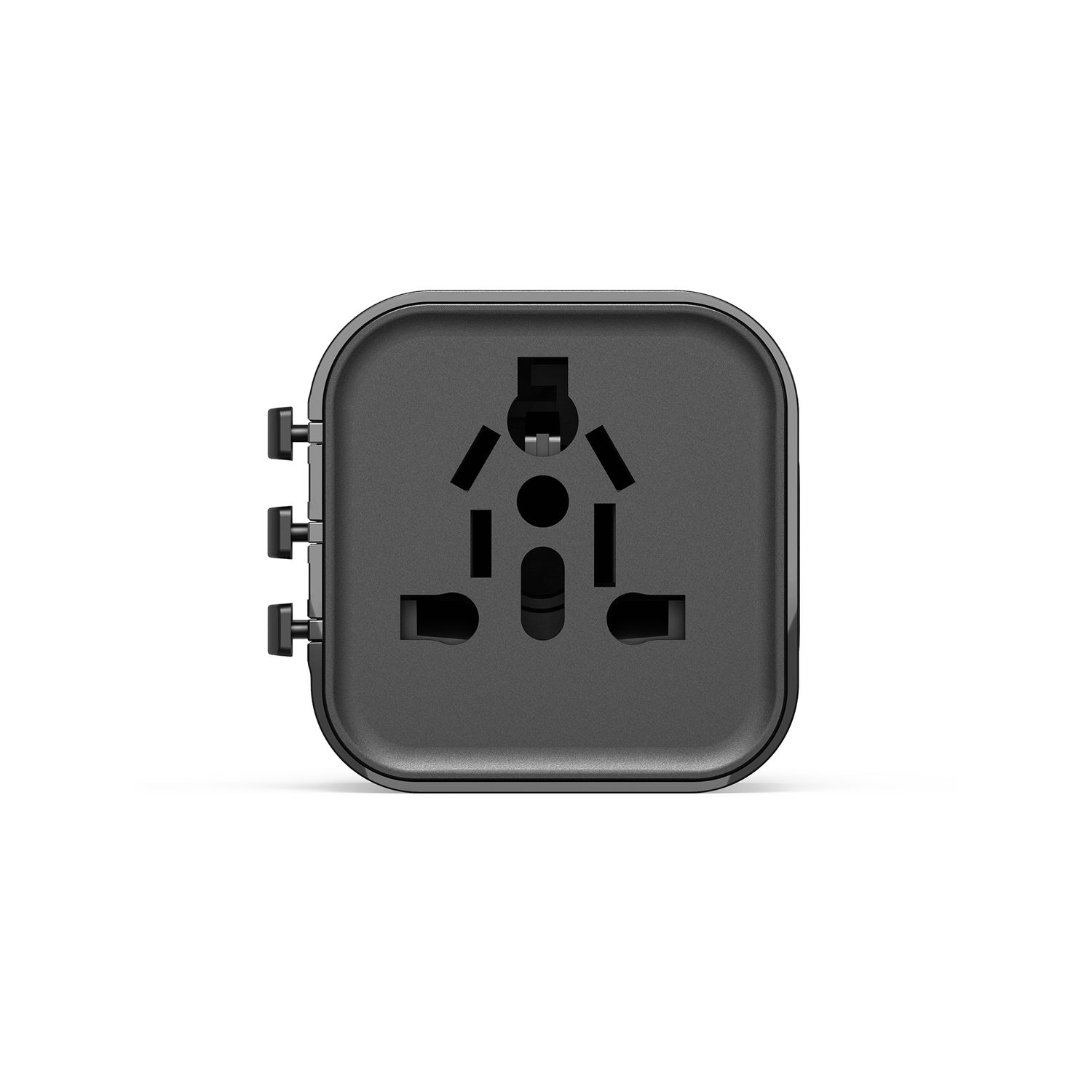 WiWU Wi-UA005 GaN Universal Plug Adapter, Black