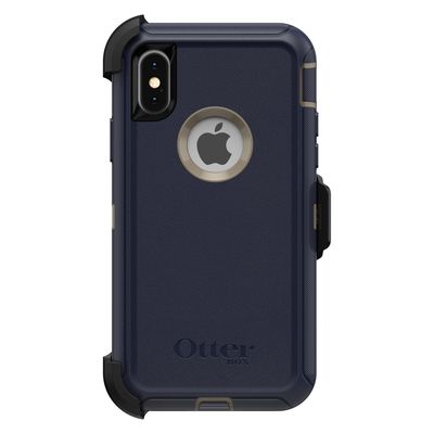 OtterBox iPhone Xs Defender Series, Big Sur (Beige/Corsair)