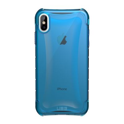 UAG iPhone Xs Max Plyo Case, Glacier (blue transparent)
