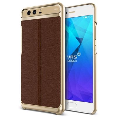 VRS Design Huawei P10 Simpli Mod PC+PU Leather, Brown