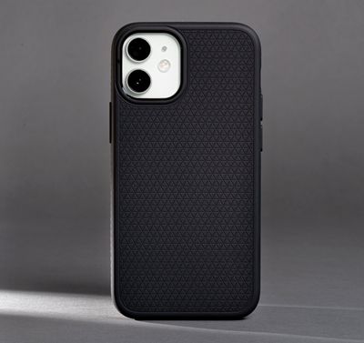 Spigen iPhone 12 mini Liquid Air, Matte Black (ACS01744)