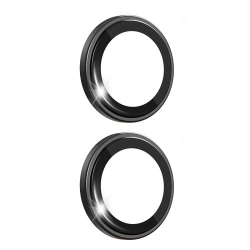 TDG KuzGuard iPhone 17 Glitter Lens, Diamond Black